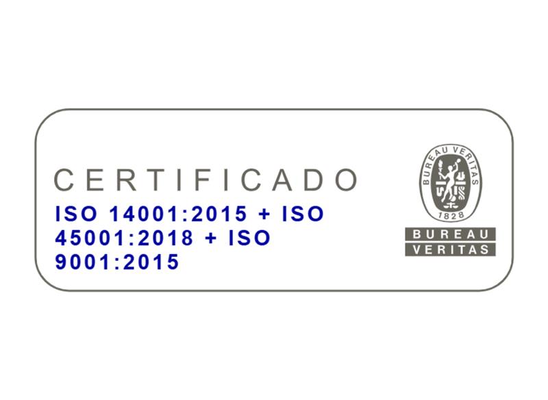 ISO 140012015 + ISO 450012018 + ISO 90012015 bureauveritascertification logoparatuempresa