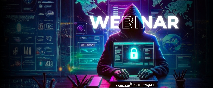 Webinar Pagina Web Itelca SonicWall Ciberseguridad